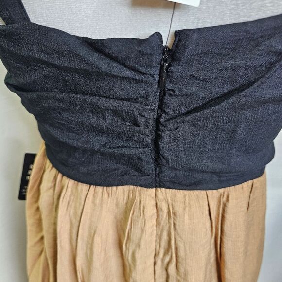 Express Sleeveless Colorblock Tiered Maxi Dress Size Small - Picture 10 of 10